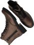 Remonte Metallic Bronzen Veterschoenen Brown Dames - Thumbnail 8