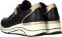 Remonte Stijlvolle Comfort Sneaker met Gouden Accenten Black Dames - Thumbnail 14