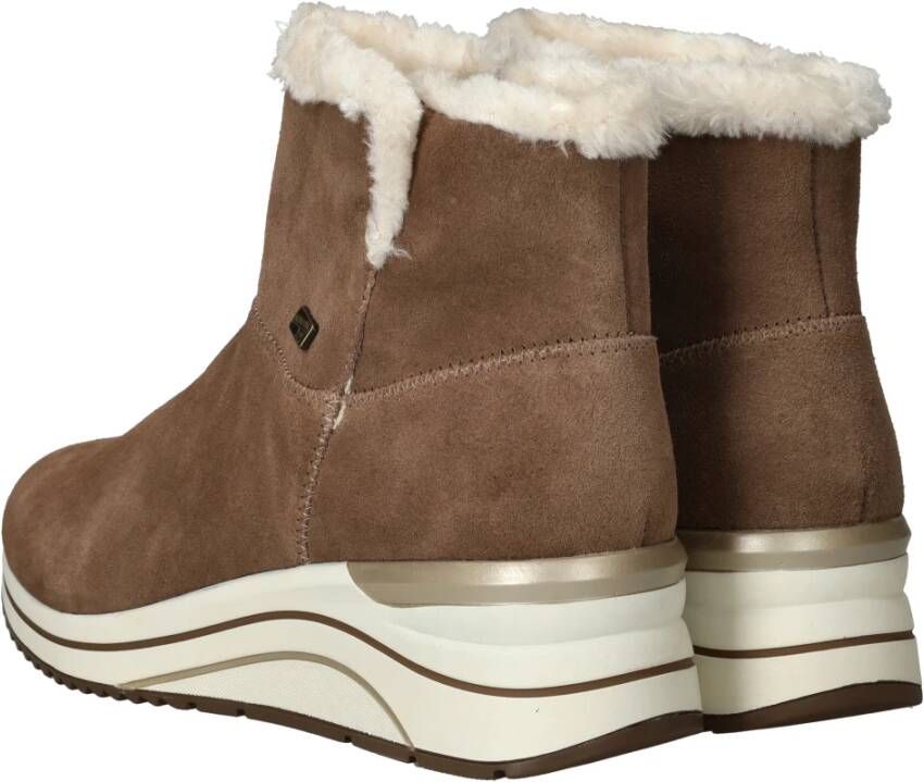 Remonte Warmgevoerde dameslaars met Tex Beige Dames