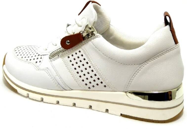 Remonte Witte Rieker Sneakers White Dames