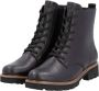 Remonte Veterschoenen blokhak veterschoen enkellaars in used look - Thumbnail 12