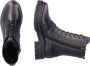 Remonte Veterlaarsjes blokhak veterschoenen chunky boots met contrast-raamstiksels - Thumbnail 11