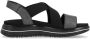 Remonte Zwarte Casual Open Sandalen Vrouwen Black Dames - Thumbnail 6