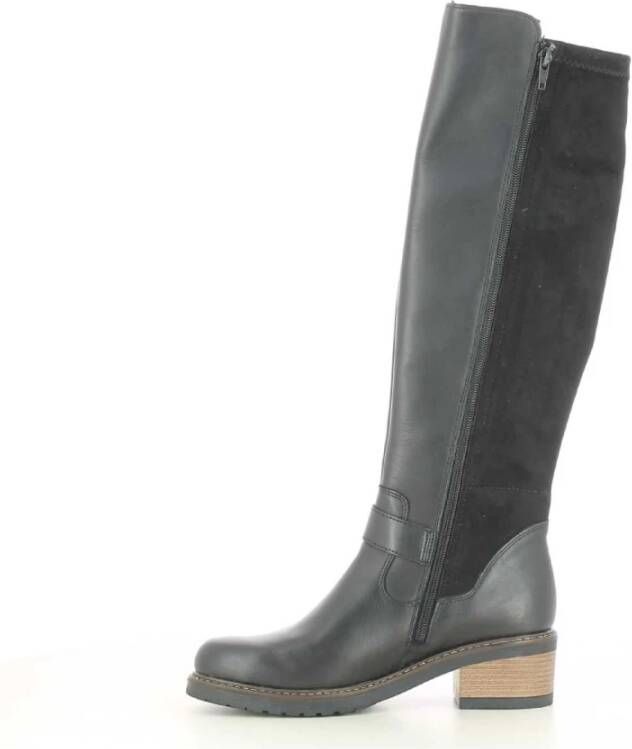 Remonte Zwarte Damesschoenen Elegant Stijl Black Dames