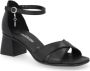 Remonte Zwarte Elegante Platte Sandalen Black Dames - Thumbnail 3