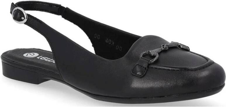 Remonte Zwarte platte sandalen voor vrouwen Black Dames