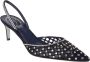 René Caovilla Blauwe Sandalen Slingback Carrie Ss24 Blue Dames - Thumbnail 2