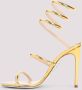 René Caovilla Metallic Sandalen voor Vrouwen Elegante Stijl Yellow Dames - Thumbnail 2