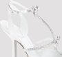 René Caovilla Elegant Ivory Satin Pumps White Dames - Thumbnail 3