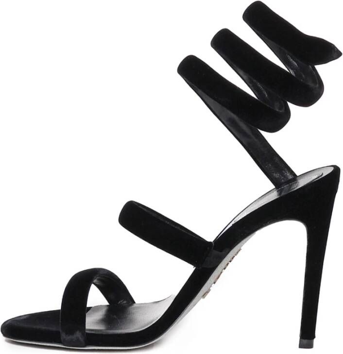 René Caovilla Elegante Sandalen voor Vrouwen Black Dames