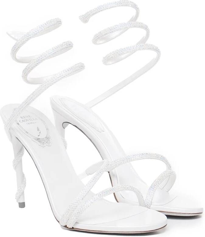 René Caovilla Elegante Sandalen voor Vrouwen White Dames