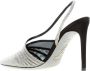 René Caovilla Elegante Zwarte Slingback Pumps Black Dames - Thumbnail 3