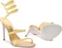 René Caovilla Gouden Cleo Sandalen met Slangen Hardware Yellow Dames - Thumbnail 5