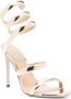 René Caovilla Gouden Cleo Spiegel Sandalen Yellow Dames - Thumbnail 2