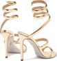 René Caovilla Gouden Cleo Spiegel Sandalen Yellow Dames - Thumbnail 6