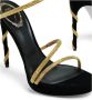 René Caovilla Gouden Strappy Sandalen Black Dames - Thumbnail 4