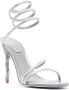 René Caovilla Grijze Strappy Sandalen Gray Dames - Thumbnail 2