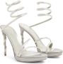 René Caovilla Grijze Strappy Sandalen Gray Dames - Thumbnail 2