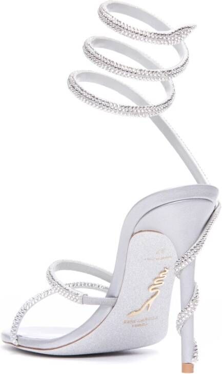 René Caovilla High Heel Sandals Grijs Dames