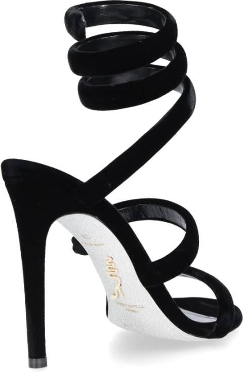 René Caovilla High Heel Sandals Zwart Dames