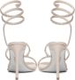 René Caovilla Kristal Cleo Beige Sandalen Beige Dames - Thumbnail 8