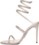 René Caovilla Kristal Cleo Beige Sandalen Beige Dames - Thumbnail 9