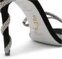 René Caovilla Kristal Margot Zwarte Sandalen Black Dames - Thumbnail 3