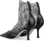 René Caovilla Kristal Mesh Stiletto Hak Schoenen Black Dames - Thumbnail 4