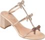 René Caovilla Kristalversierde Sandalen Beige Dames - Thumbnail 2