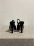 René Caovilla Pre-owned Canvas heels Black Dames - Thumbnail 3