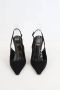 René Caovilla Pre-owned Fabric heels Black Dames - Thumbnail 2