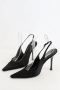 René Caovilla Pre-owned Fabric heels Black Dames - Thumbnail 3