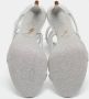 René Caovilla Pre-owned Fabric sandals Gray Dames - Thumbnail 4