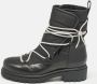 René Caovilla Pre-owned Leather boots Black Dames - Thumbnail 2