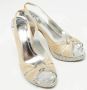 René Caovilla Pre-owned Leather sandals Beige Dames - Thumbnail 4