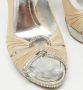 René Caovilla Pre-owned Leather sandals Beige Dames - Thumbnail 7