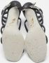 René Caovilla Pre-owned Leather sandals Black Dames - Thumbnail 5