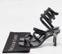 René Caovilla Pre-owned Leather sandals Black Dames - Thumbnail 8