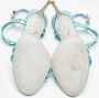 René Caovilla Pre-owned Leather sandals Blue Dames - Thumbnail 6