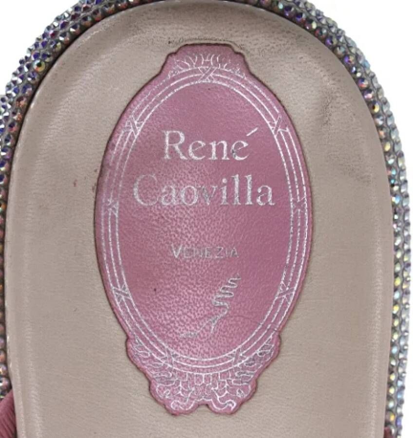 René Caovilla Pre-owned Leather sandals Multicolor Dames