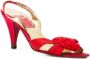 René Caovilla Pre-owned Leather sandals Red Dames - Thumbnail 2