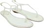 René Caovilla Pre-owned Leather sandals White Dames - Thumbnail 2