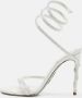 René Caovilla Pre-owned Leather sandals White Dames - Thumbnail 2