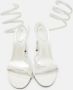 René Caovilla Pre-owned Leather sandals White Dames - Thumbnail 3