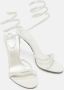 René Caovilla Pre-owned Leather sandals White Dames - Thumbnail 4