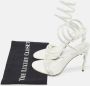 René Caovilla Pre-owned Leather sandals White Dames - Thumbnail 9