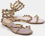 René Caovilla Pre-owned Leather sandals Yellow Dames - Thumbnail 3