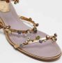 René Caovilla Pre-owned Leather sandals Yellow Dames - Thumbnail 6