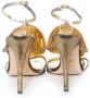 René Caovilla Pre-owned Pre-ownedLeathersandals Yellow Dames - Thumbnail 3