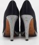 René Caovilla Pre-owned Satin heels Black Dames - Thumbnail 5